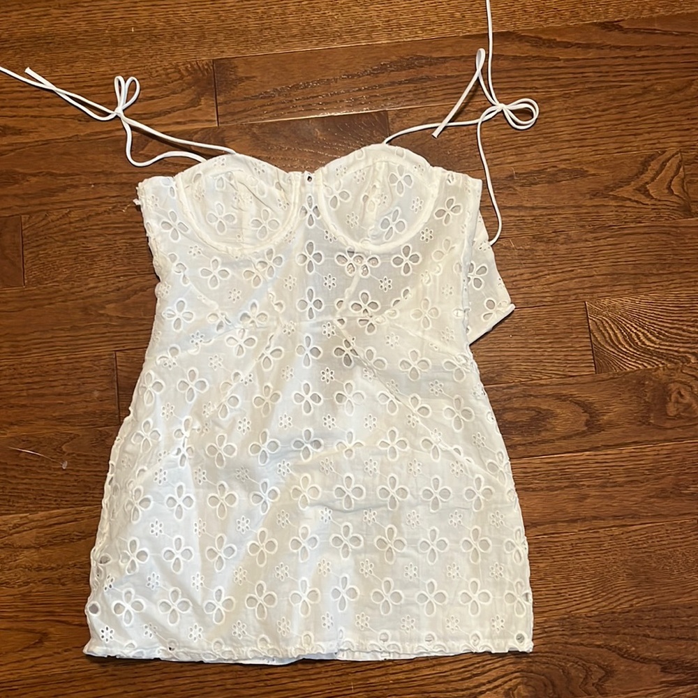 strangers and lover white dress